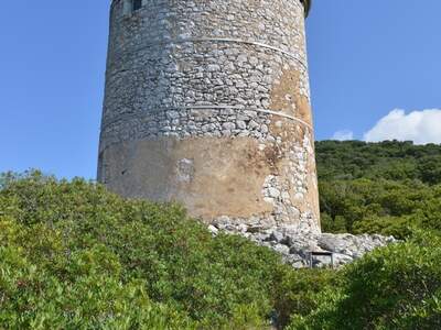 Řecko, Ithaka, Panagia- mlýn a kostel