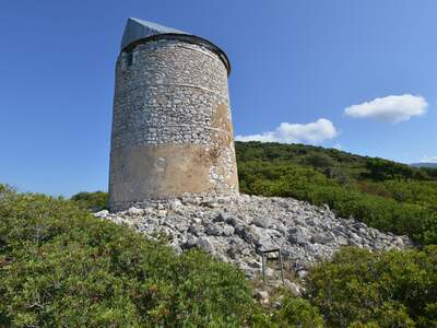 Řecko, Ithaka, Panagia- mlýn a kostel