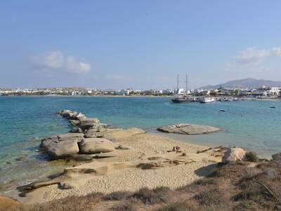 Řecko, Naxos, Pláž Agia Anna