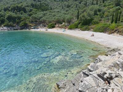 Řecko, Ithaka, Pláž Sarakoniko