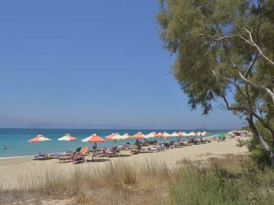 Řecko, Naxos, Pláž Plaka Markas