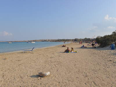 Řecko, Paros, Pláž Santa Maria