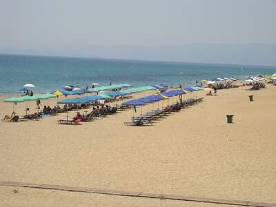 Řecko, Kefalonie, Pláže v letovisku Skala, V centru