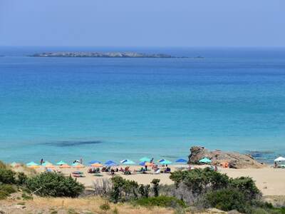 Řecko, Kréta, Pláž Fallasarna