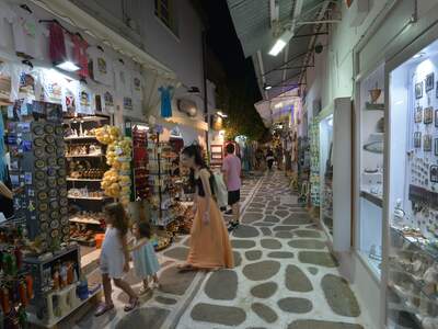 Řecko, Paros, Letovisko Parikia