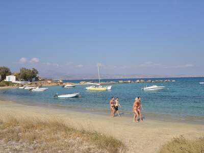 Řecko, Naxos, Pláž Agia Anna