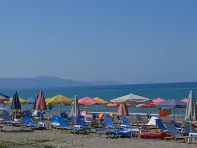 Řecko, Kréta, Pláž Platanias