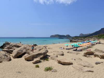 Řecko, Kréta, Pláž Fallasarna