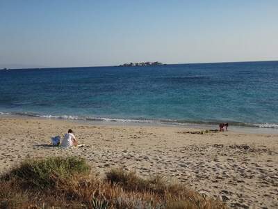 Řecko, Naxos, Pláž Plaka Markas