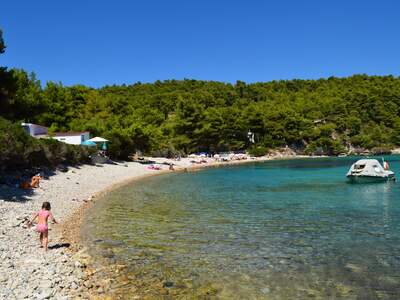 Řecko, Alonissos, Pláž Milia