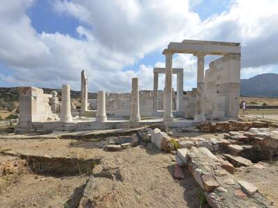 Řecko, Naxos, Antické stavení Demeter