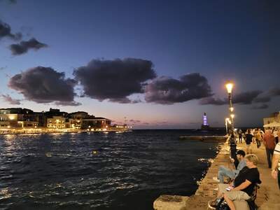 Chania .Starý přístav.