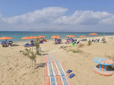 Řecko, Naxos, Pláž Plaka Markas