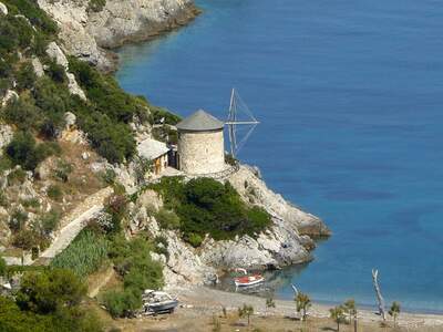 Řecko, Alonissos, Pláž Ghialia