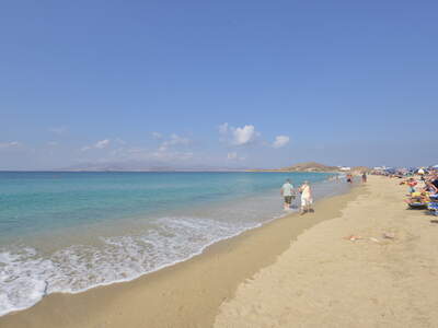 Řecko, Naxos, Pláž Agios Prokopios