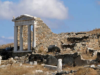 Řecko, Mykonos, Delos