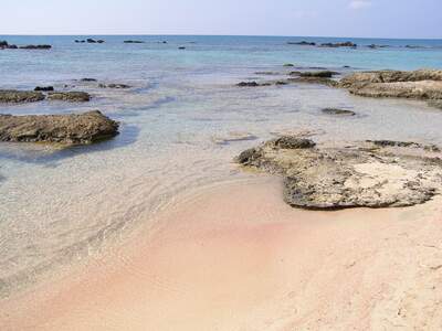 Řecko, Kréta, Výlet na Elafonissi