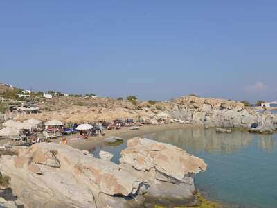 Řecko, Paros, Pláž Kolimbithrees