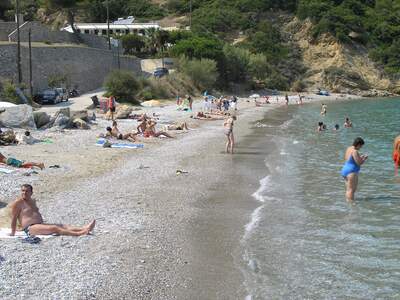 Řecko, Skopelos, Pláž Glifonery u ubytování Kavouris
