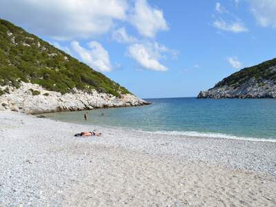 Řecko, Skopelos, Pláž Glisteri