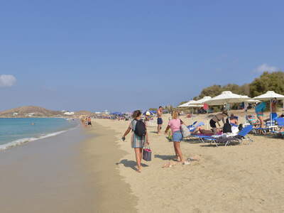Řecko, Naxos, Pláž Agios Prokopios