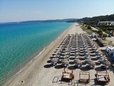 Pláž nedaleko Fourky