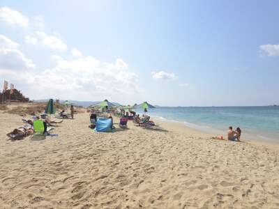 Řecko, Naxos, Pláž Plaka Markas