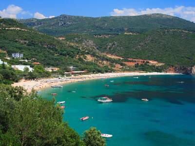 Řecko, Parga, Pláž Valtos