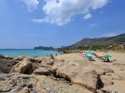 Řecko, Kréta, Pláž Fallasarna