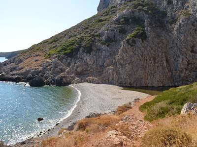 Pláž Lake Kakia Lagada
