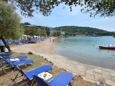 Řecko, Sivota, Pláž Zeri Beach