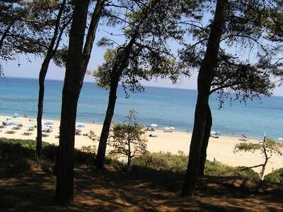 Řecko, Kefalonie, Pláže v letovisku Skala, V centru