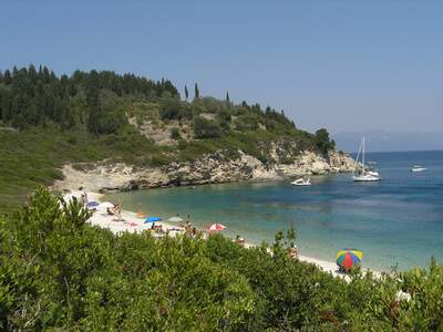 Řecko, Paxos, Pláž Alati