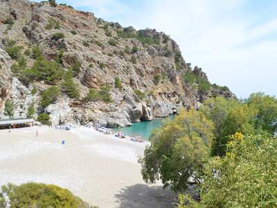 Řecko, Karpathos, Pláž Achata