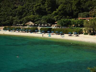 Řecko, Skopelos, Pláž Limnonaria