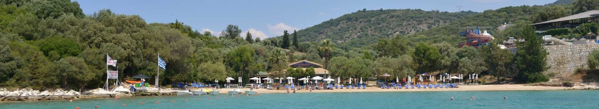 Řecko, Sivota, Pláž Zeri Beach