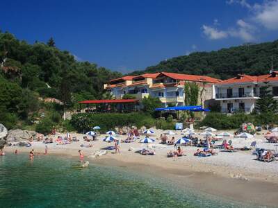 Řecko, Parga, Pláž Krioneri 