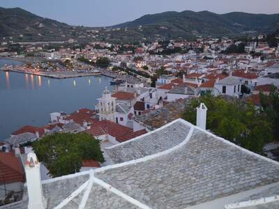 Řecko, Skopelos, Město