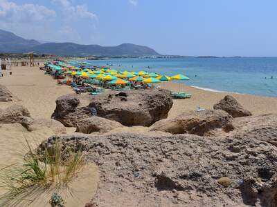 Řecko, Kréta, Pláž Fallasarna