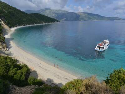 Řecko, Ithaka, Pláž Gidaki