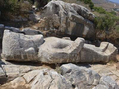 Řecko, Naxos, Kouros Apollonas