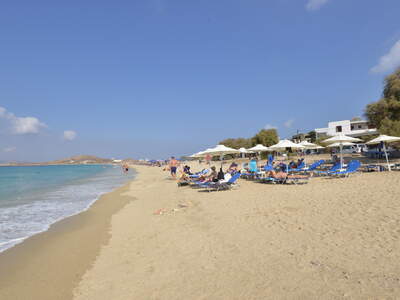 Řecko, Naxos, Pláž Agios Prokopios