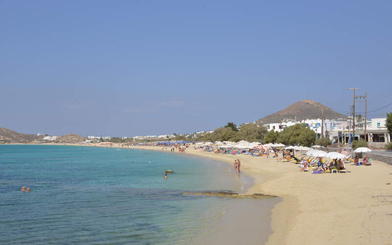 Řecko, Naxos, Pláž Agios Prokopios