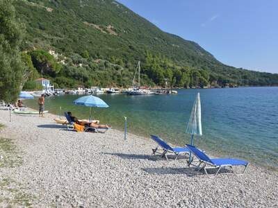 Řecko, Ithaka, Pláž Polis