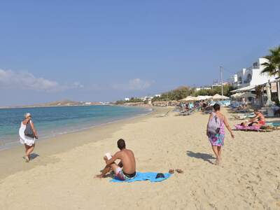 Řecko, Naxos, Pláž Agia Anna