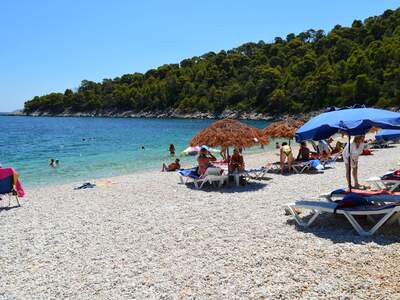 Řecko, Alonissos, Pláž Lefkos Gialos