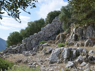 Řecko, Ithaka, Vykopávky Alakomenes