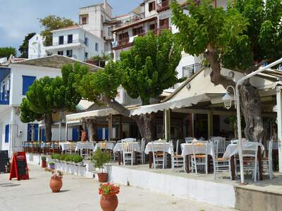 Řecko, Skopelos, Město