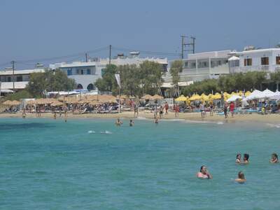 Řecko, Naxos, Pláž Agia Anna