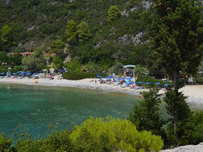 Řecko, Skopelos, Pláž Limnonaria